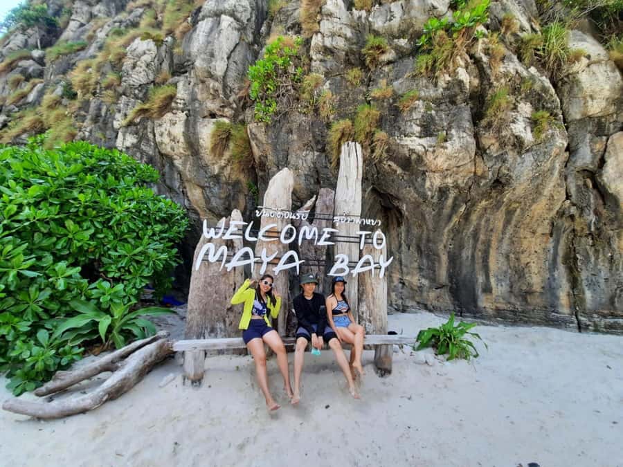 From Phi Phi: 6 Hrs Private Phi Phi Islands Boat Tour - Maya Bay and Viking Cave