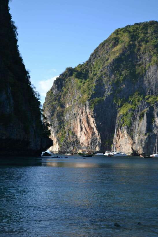 From Phi Phi: Full Day 7 Island Tour by Longtail with Sunset - Sunset on the return ride