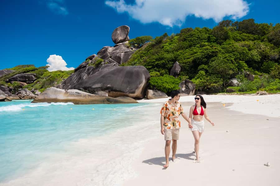 From Phuket or Khaolak : Similan Islands Day Trip - The speedboat ride to the Similan Islands