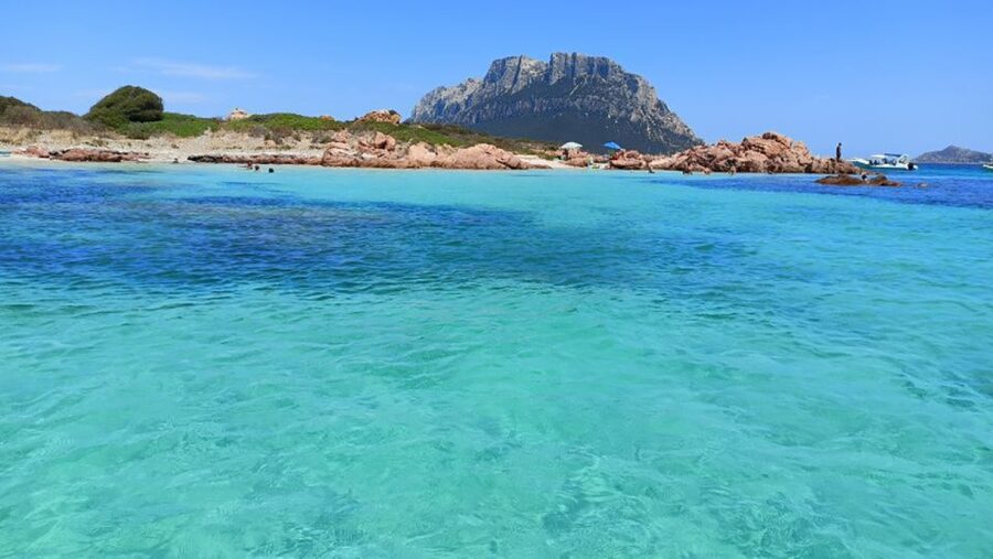 From San Teodoro: Tavolara Archipelago Dinghy Grand Tour - Molara’s natural pools and the best water stop