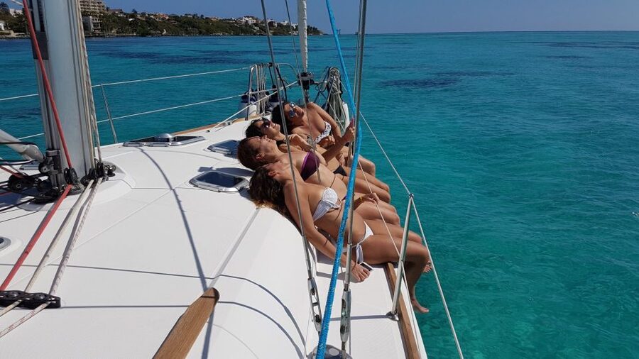 From Santa Teresa: La Maddalena Archipelago Sailboat Tour - The Marc de Valery Sailing Yacht