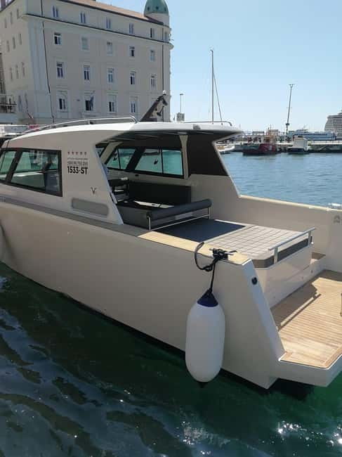 From Split: 5 Islands and Blue Cave Boat Tour - Finding stand 14 on Split’s Riva