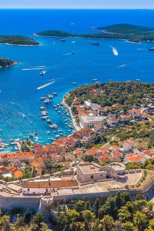 From Split: Blue Cave, Hvar & Mamma Mia, 5 island tour - Weather can change the whole day