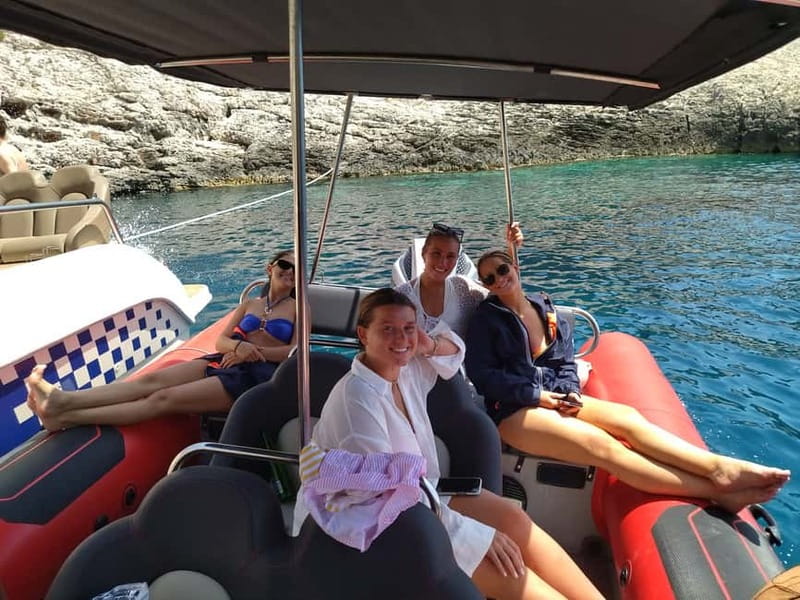From Split: Blue Cave, Hvar, Mamma Mia, 5 Islands boat Tour - Vis military history and sea caves