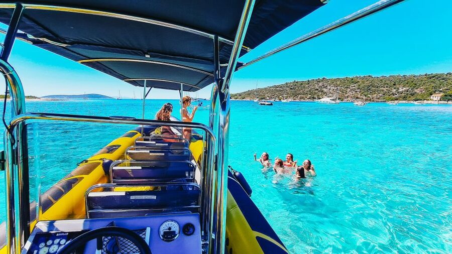 From Split: Blue Cave, Mamma Mia, Vis & Hvar 5-Island Tour - Komiža on Vis, a fishing village with film connections