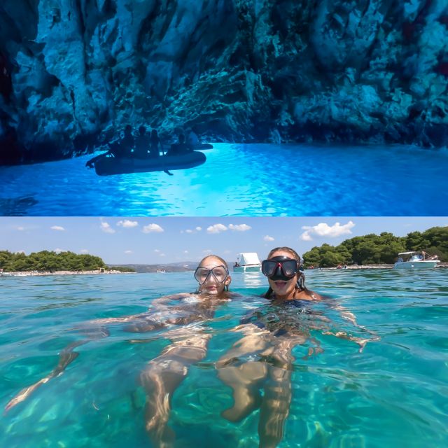 From Split: Blue Cave, Mamma Mia, Vis & Hvar 5-Island Tour - Stupišće, limestone caves, and the rocky coast