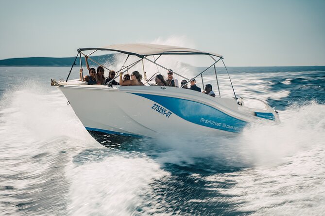 From Split: Blue Lagoon and 3 Islands Speedboat Tour - Čiovo’s Beach Bar Borkko starts the day gently