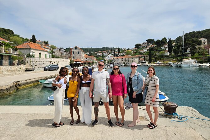 From Split Blue Lagoon and 3 Islands Tour - Maslinica on Šolta: a quieter final stop