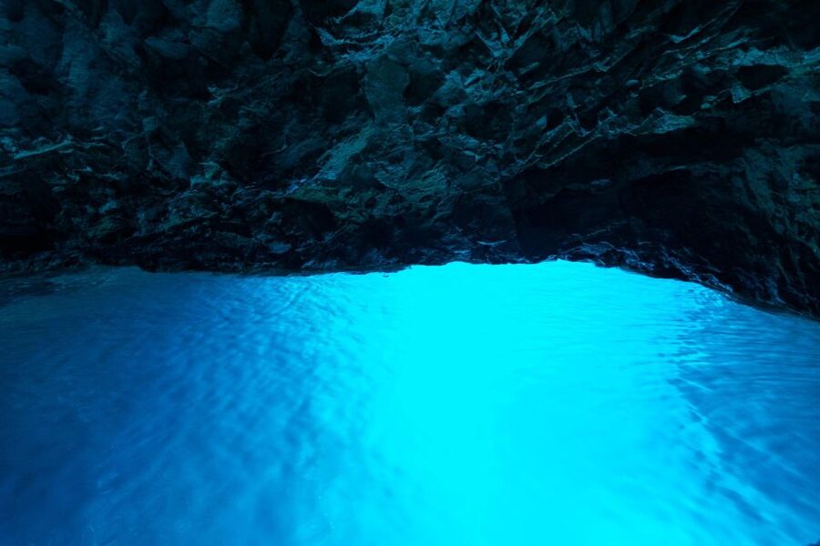 From Split, Croatia: Blue Cave & Hvar 5 Islands tour - Veliki Budikovac and the one-hour swim