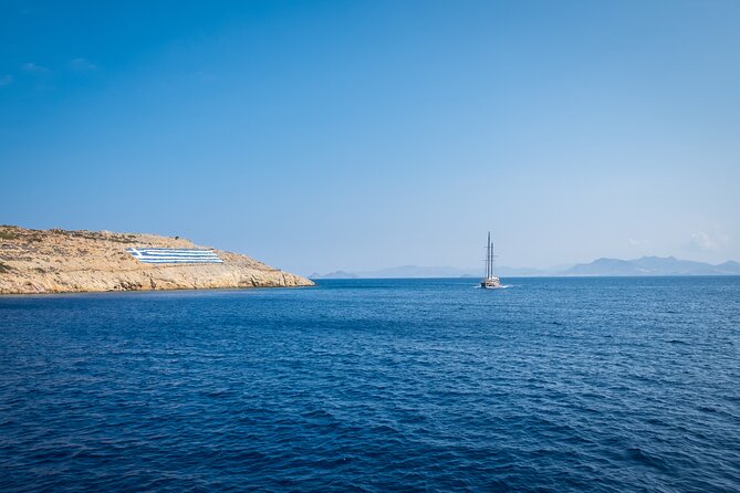 Full Day Boat Cruise to 3 Islands with optional pickup - Pserimos: a small island with clear water and simple charm
