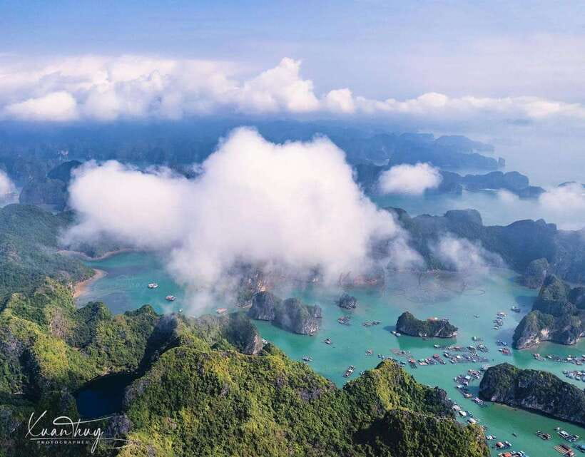 Full Day Boat Tour explore Cat Ba Archipelago & Lan Ha Bay - 7:30 to 8:30 AM, an easy start from Cat Ba Town