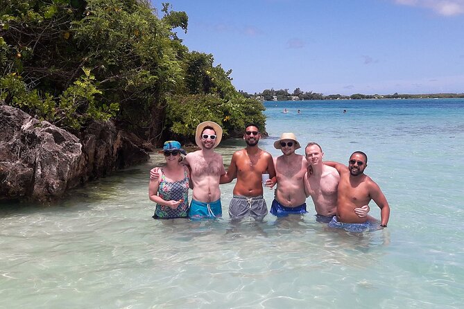 Full Day Tour 5 Island to Ile Aux Cerfs Incl. Lunch and Transfer - The GRSE waterfall is best seen from the boat