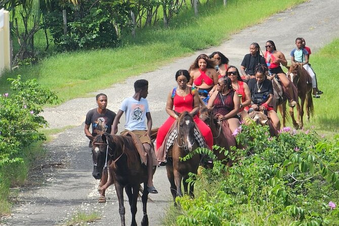 Horseback Riding at Hawksbill Beach in Five islands Antigua - Is this suitable for first-time riders?
