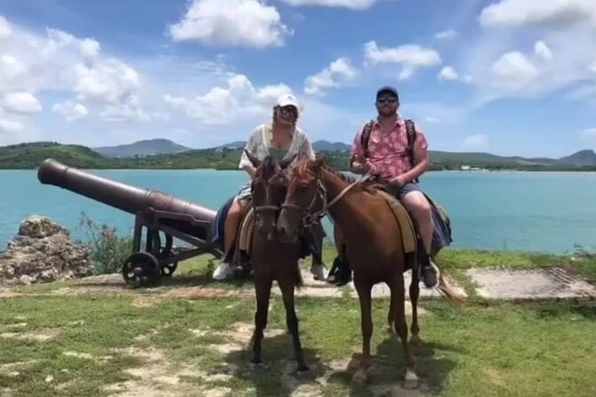 Horseback Riding at Hawksbill Beach in Five islands Antigua - Practical details that can affect your day