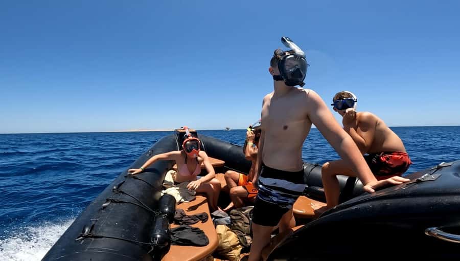 Hurghada: 3-Island Speedboat, Dolphin Watching & Snorkeling - Starting from Hurghada: pickup and the harbor