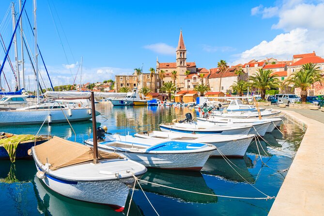 HVAR & 4 Islands PRIVATE BOAT TOUR - Milna on Brač: A Quieter Harbor Finish
