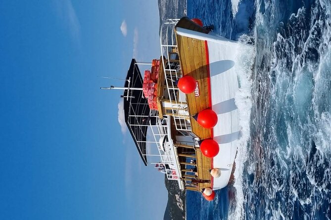 Island Hopping & City Walls Cruise with Food and Open Bar - Returning toward Dubrovnik at sunset