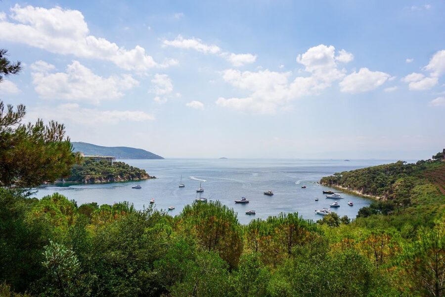 Istanbul: Princes' Islands Cruise w/Music, Lunch & Transfer - Leaving Istanbul behind by boat