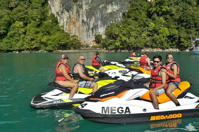 Jet Ski Island Hopping off Langkawi - Learning the jet ski before open water