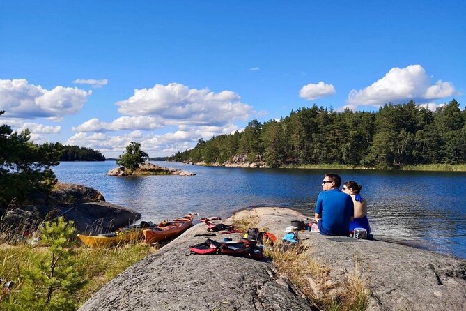 Kayak Tour in the Stockholm Archipelago with Lunch Meal - From Johanneshov to the Stockholm Archipelago