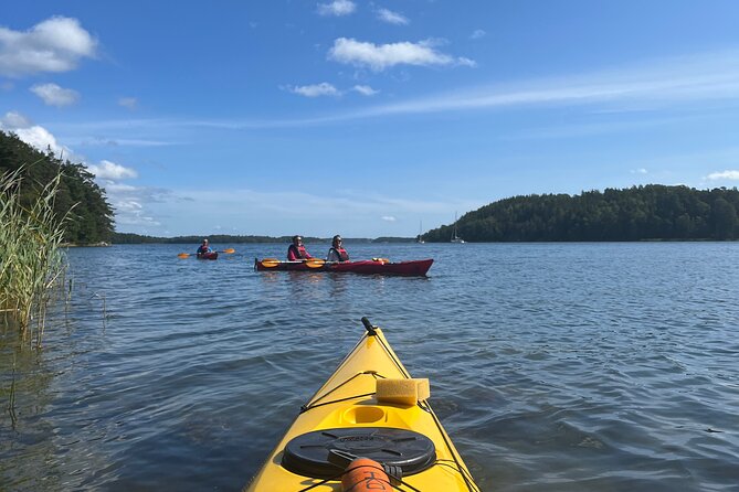 Kayak Tour in the Stockholm Archipelago with Lunch Meal - Safety training before the first paddle