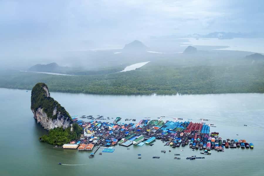Khao Lak: James Bond and Khai Islands Day Trip by Speedboat - The speedboat crosses Phang Nga Bay
