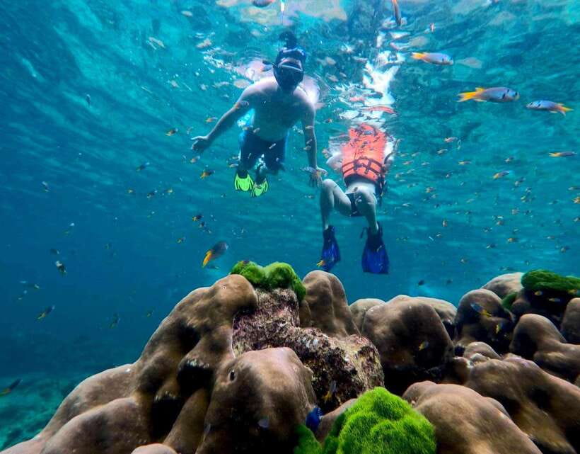 Koh Lanta: 4 Islands, Emerald Cave & Koh Kradan by Speedboat - Koh Chuek brings the first swim