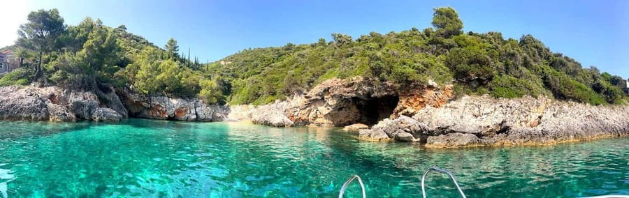 Korčula Archipelago Boat Tour - The Blue Lagoon at Supe Island