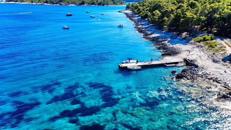 Korčula Archipelago Boat Tour - Cliff jumping is optional, not the main event
