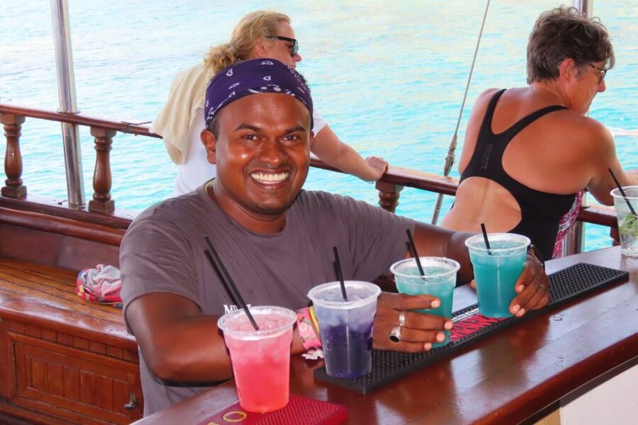 Kos : 3-Island Wooden Ship Cruise w/ Lunch on Captain Hook - Who should book Captain Hook?