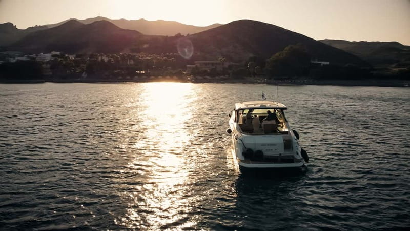 Kos: Seanomad Private Luxury Yacht Full Day 2 Islands Cruise - Setting out from Kos Marina on a private boat