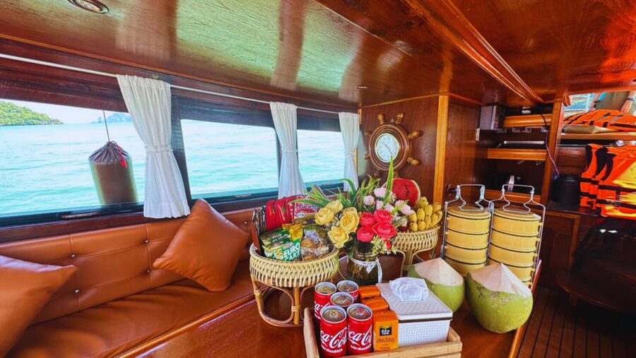 Krabi 4 island by luxury vintage boat sunrise / sunset - Who will enjoy this Krabi day most