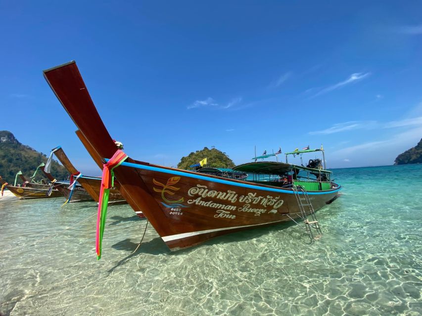 Krabi 4 Island One Day Tour by Speed boat or Longtail boat - Thale Waek and the shifting sandbar