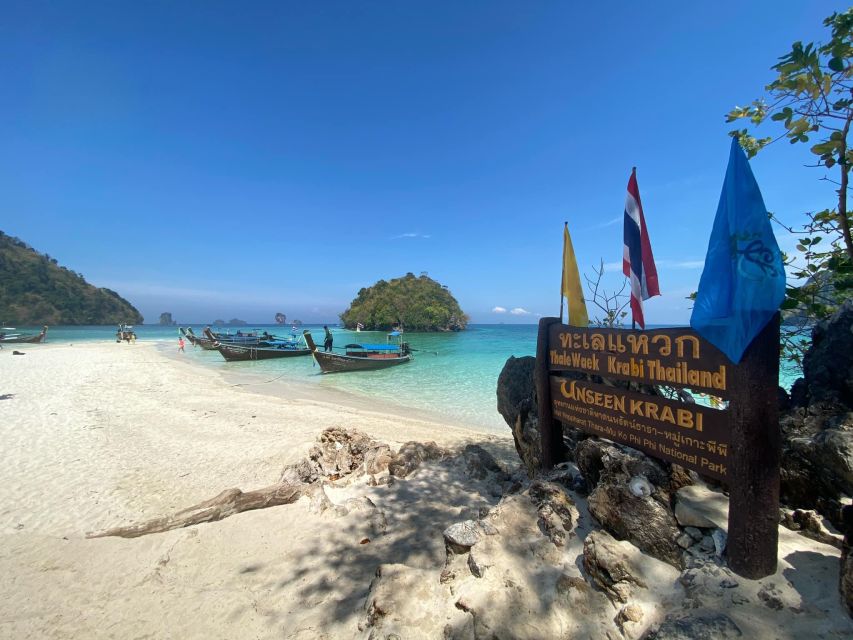 Krabi 4 Island One Day Tour by Speed boat or Longtail boat - Chicken Island and a short snorkeling session