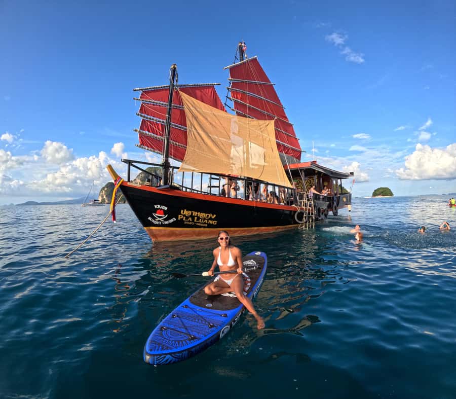 Krabi: 4-Island Sunset Snorkeling Tour & Bioluminescent Swim - Why the boat changes the whole day