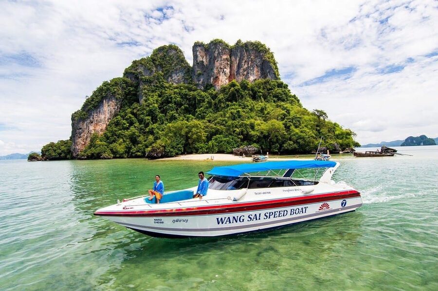 Krabi: 4 Island Whirlwind Tour with Caves, Sandbars & Reefs - The return ride and the real pace of the day