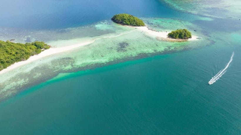 Krabi: 4 Islands and Caves Boat Tour with Lunch - Key points at a glance
