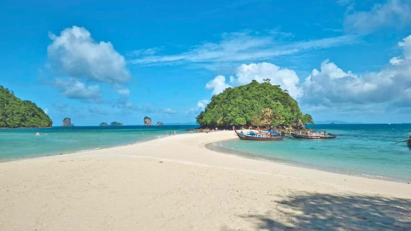 Krabi: 4 Islands Hopping & Snorkeling Tour - Phra Nang Beach and the princess spirit