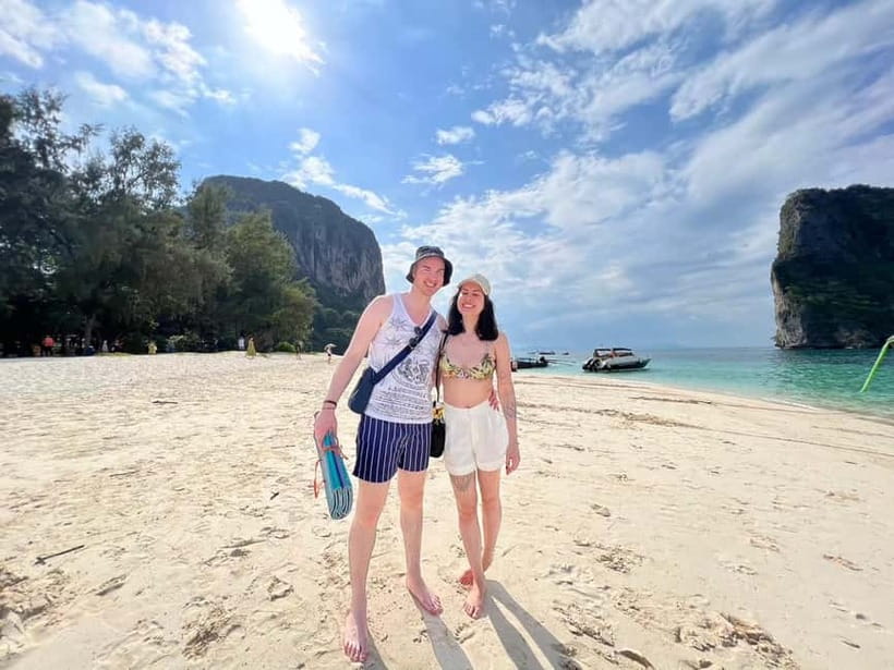 Krabi: 4 Islands Hopping & Snorkeling Tour - Chicken Island and the famous rock profile
