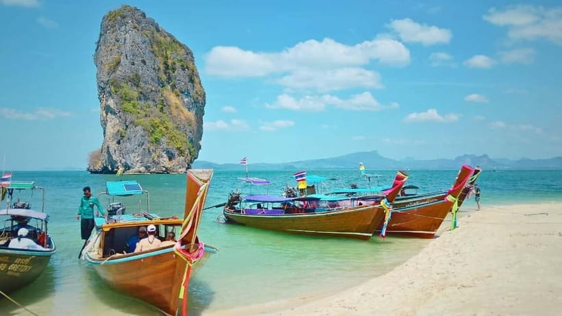 Krabi: 4 Islands Hopping & Snorkeling Tour - The morning pickup and boat departure