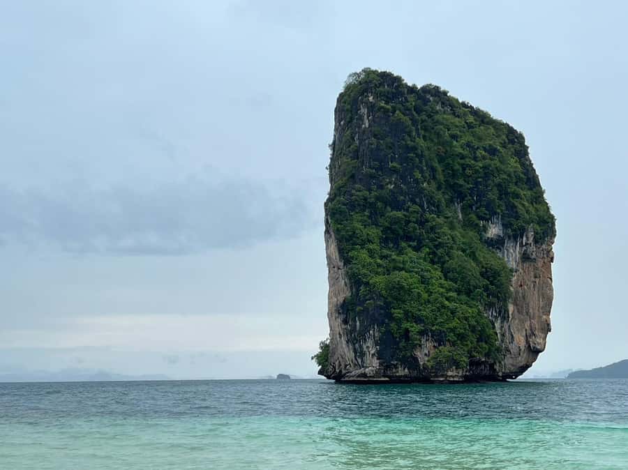 Krabi: 4 Islands & Ko Hong Private Long-tail Boat Tour - Chicken Island for snorkeling