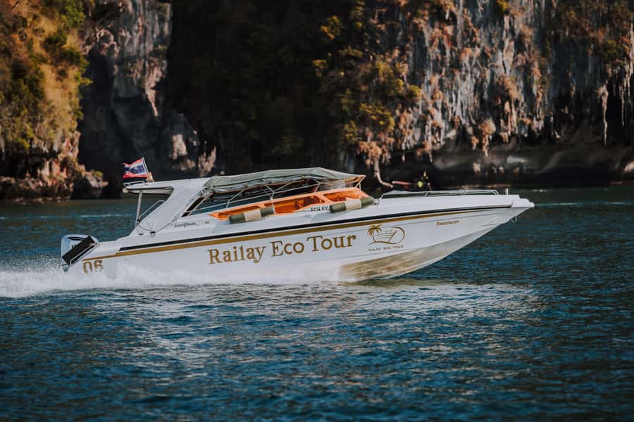 Krabi: 4 Islands Private Luxury Speed Boat Tour - Starting At Ao Nam Mao Pier
