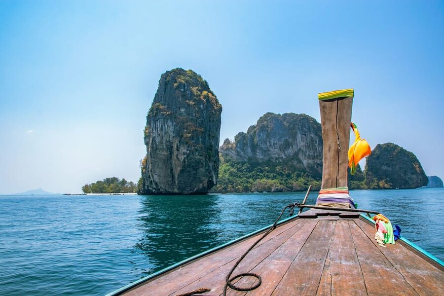 Krabi: 4 Islands - Private tour by Longtail boat - Phra Nang Cave Beach and the final coastal view