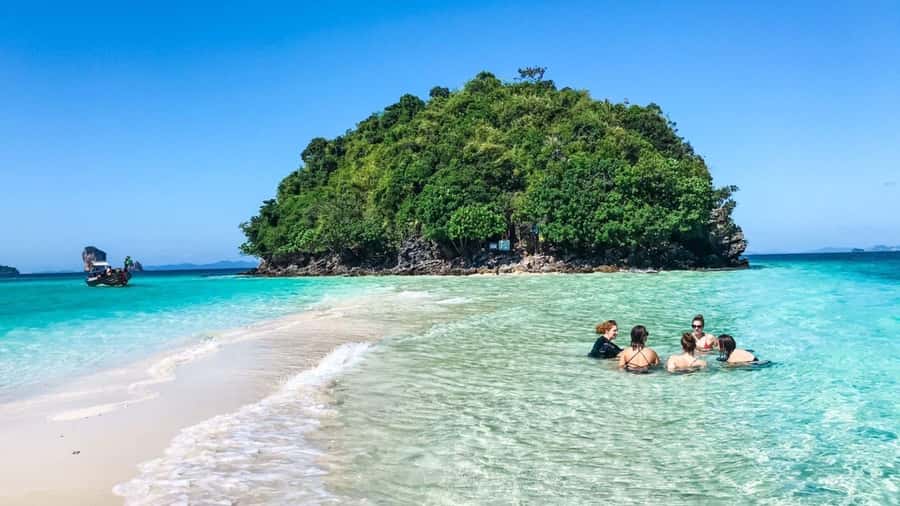 Krabi: 4 Islands Private Trip by Speedboat - Talay Waek and Tup Island: Krabi’s sandbar highlight
