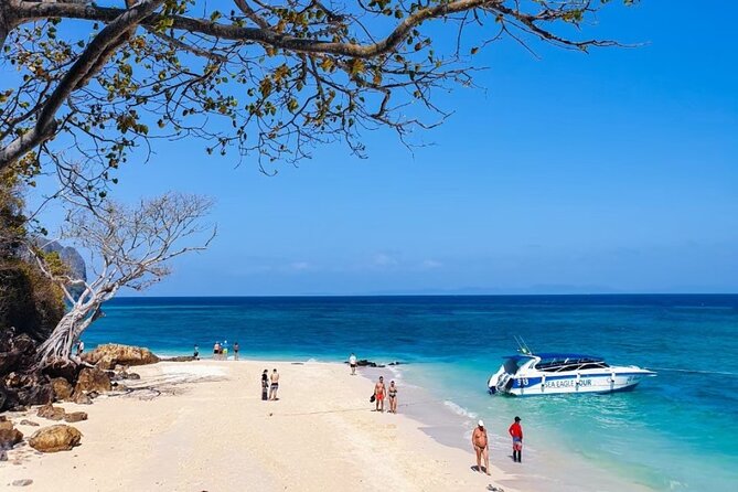 Krabi 4 Islands Speedboat Tour Snorkeling and Beach Lunch - Poda Island turns lunch into beach time