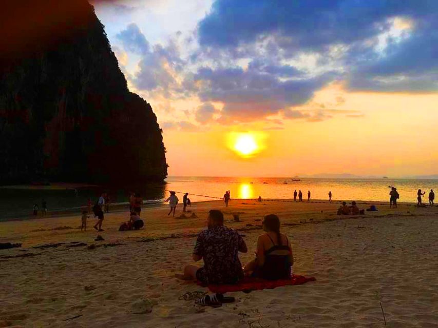 Krabi: 4 Islands Sunset Longtail Boat Tour with BBQ Dinner - Starting From Railay or Your Krabi Hotel