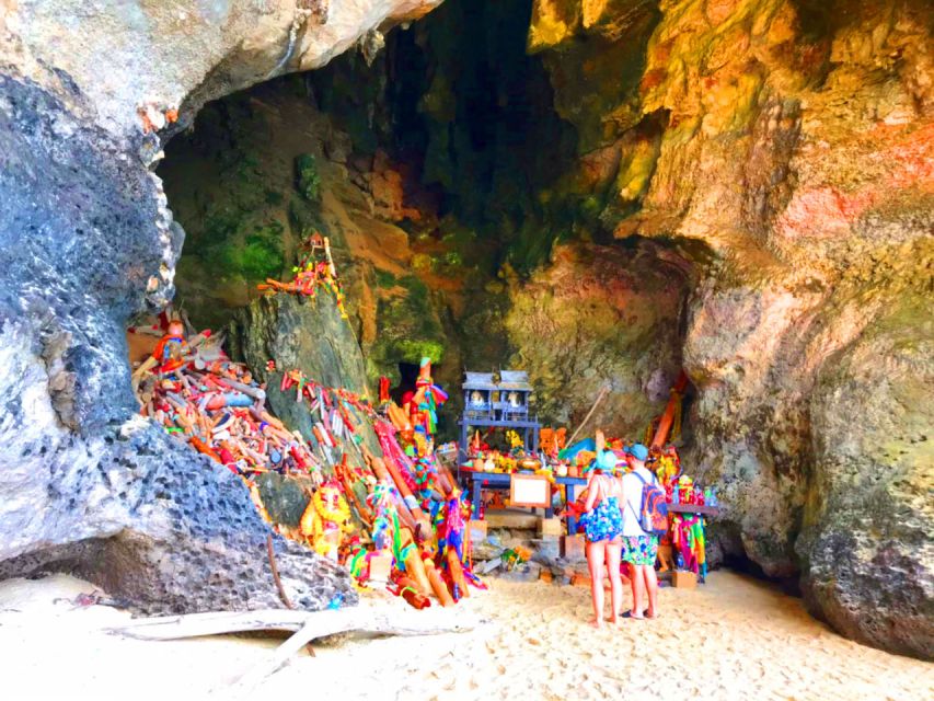 Krabi: 4 Islands Sunset Longtail Boat Tour with BBQ Dinner - Thale Waek and the Sandbar Between Tup and Mor
