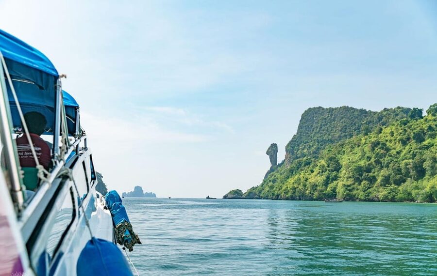 Krabi: 4 Islands & Thale Waek's Sandbar Tour By Speedboat - The return ride and why timing matters