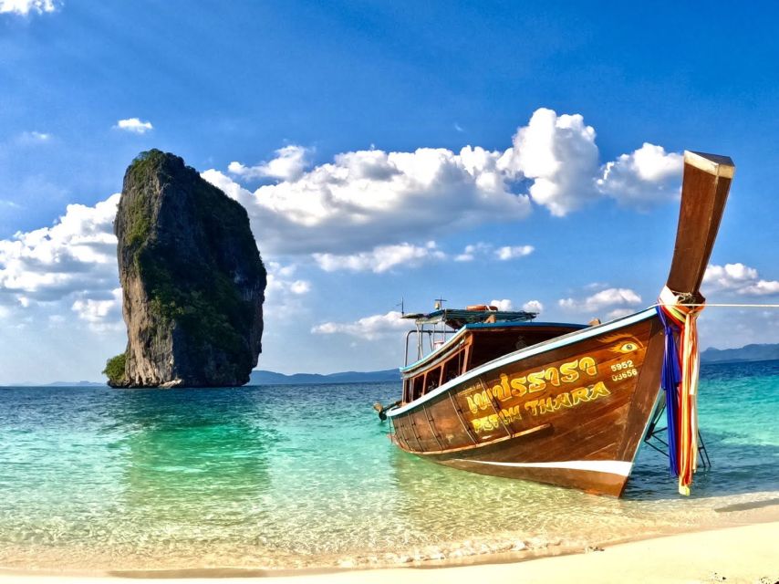 Krabi: 4 Islands Tour by Longtail Boat & Thai Buffet Lunch - The longtail boat experience