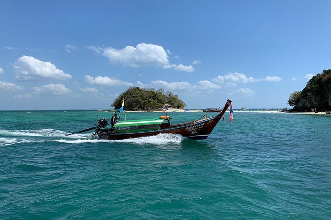 Krabi 7 Island Sunset Tour By Long Tail Boat with BBQ Dinner - Phranang Beach and the sunset pause